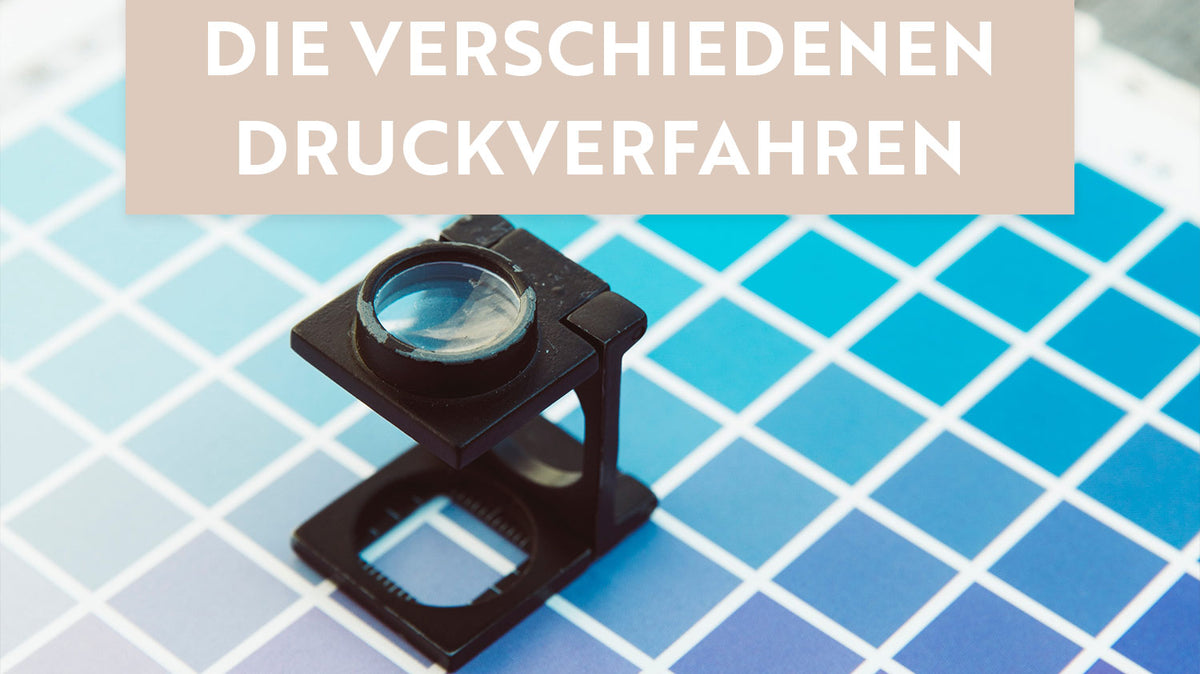 Druckverfahren und wo sie eingesetzt werden Übersicht bedrucken