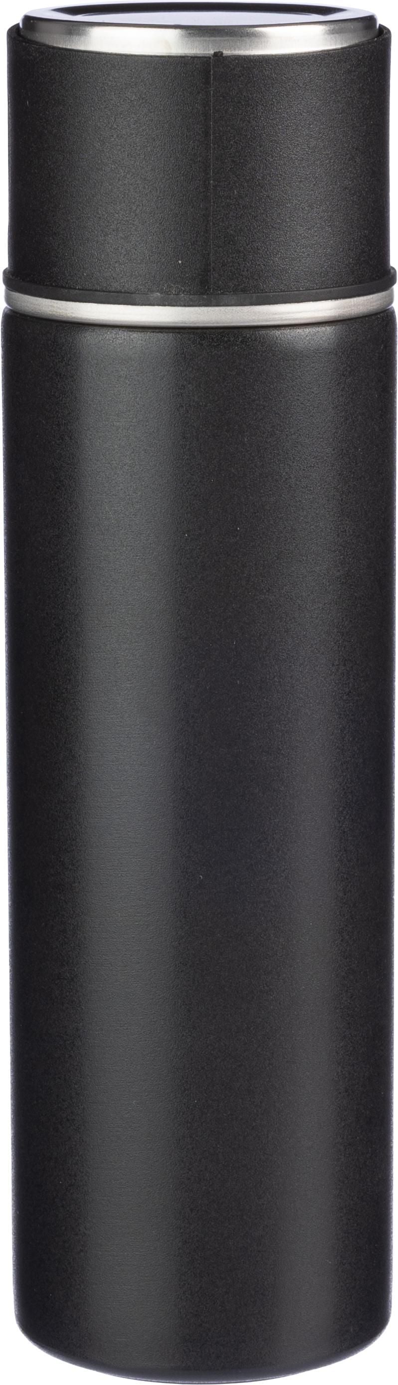 Thermosflaschen Set, Edelstahl, 420 ml + 2 Becher