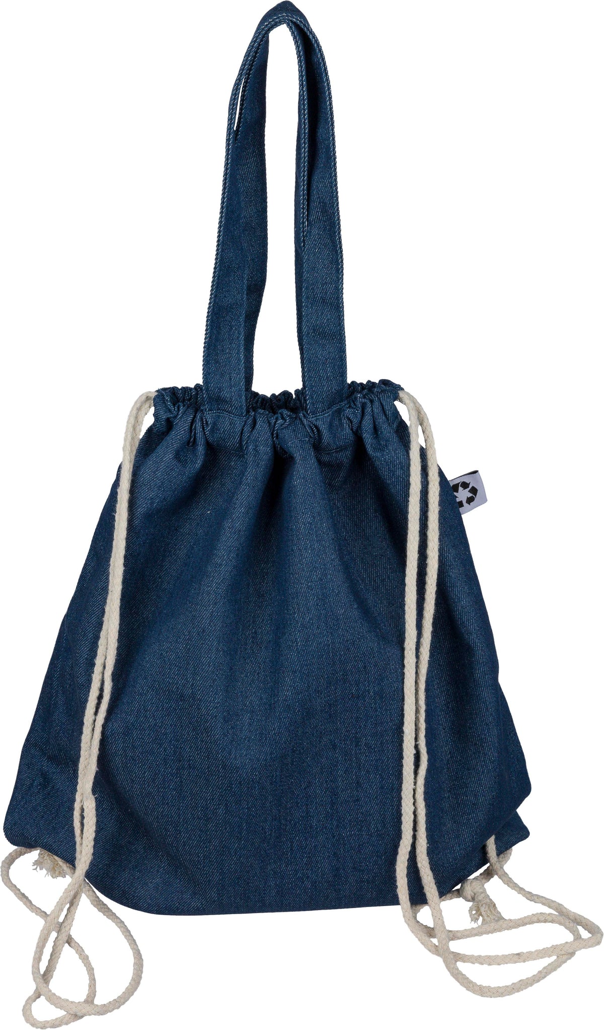 Kordelzugbeutel Dex, Denim, 6,6 l