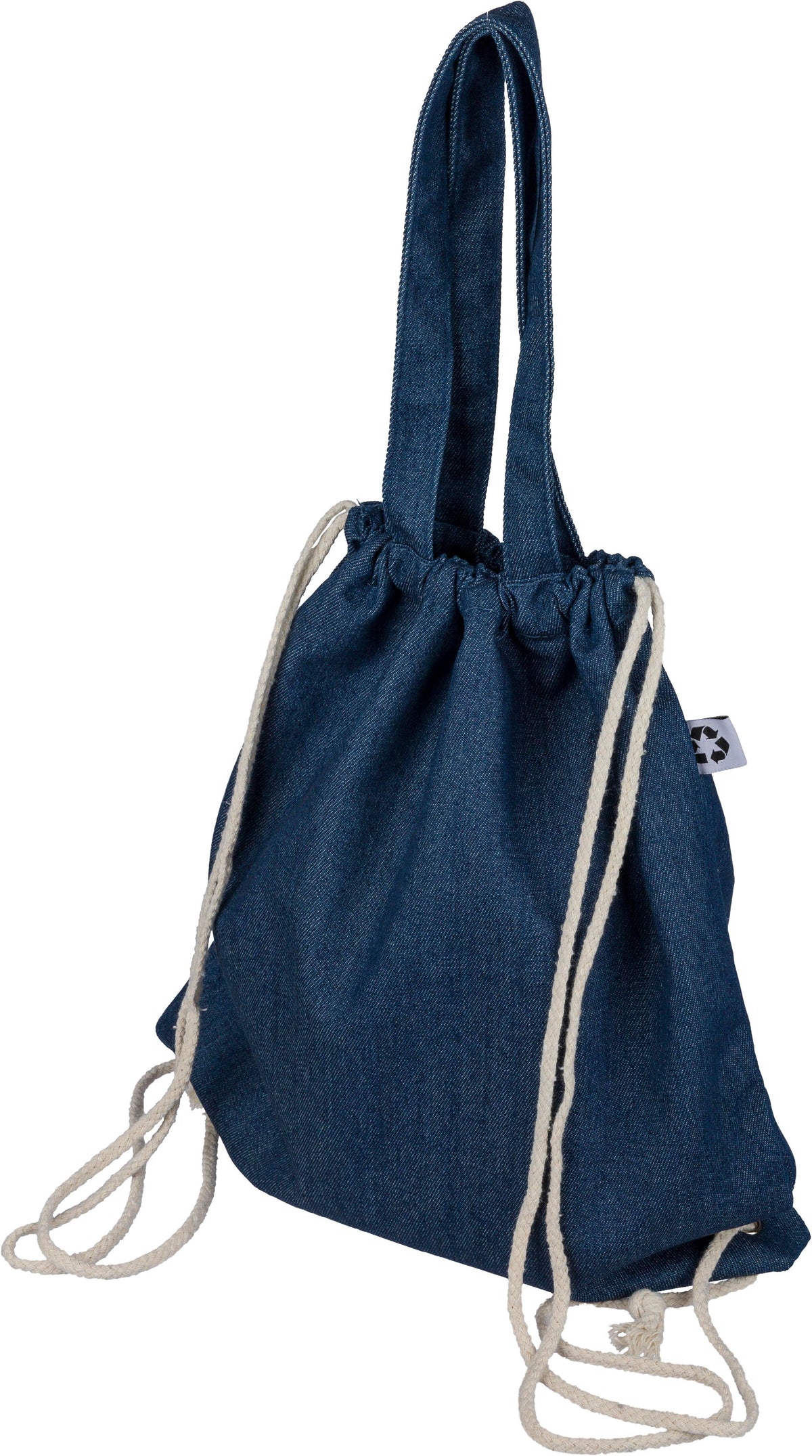 Kordelzugbeutel Dex, Denim, 6,6 l