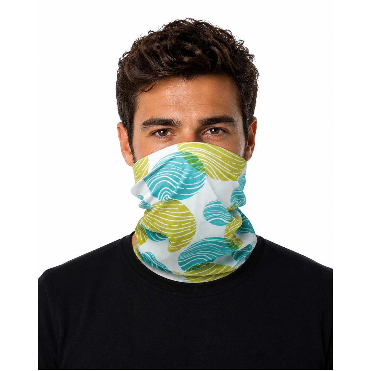 Davi Sublimation Multischal mit Coolmax® – Weiss
