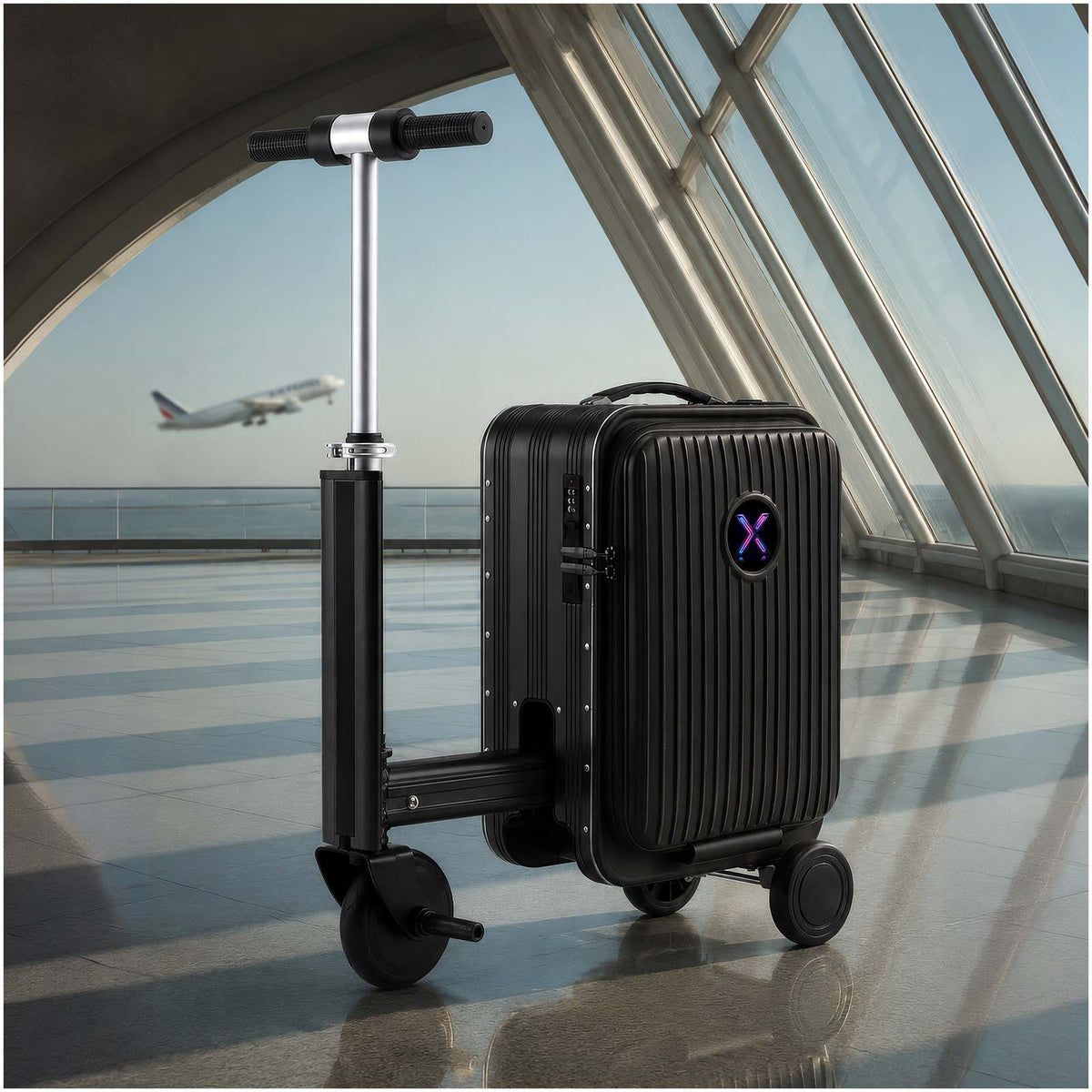 SCX.design L30 RideCase Roller Koffer – Schwarz