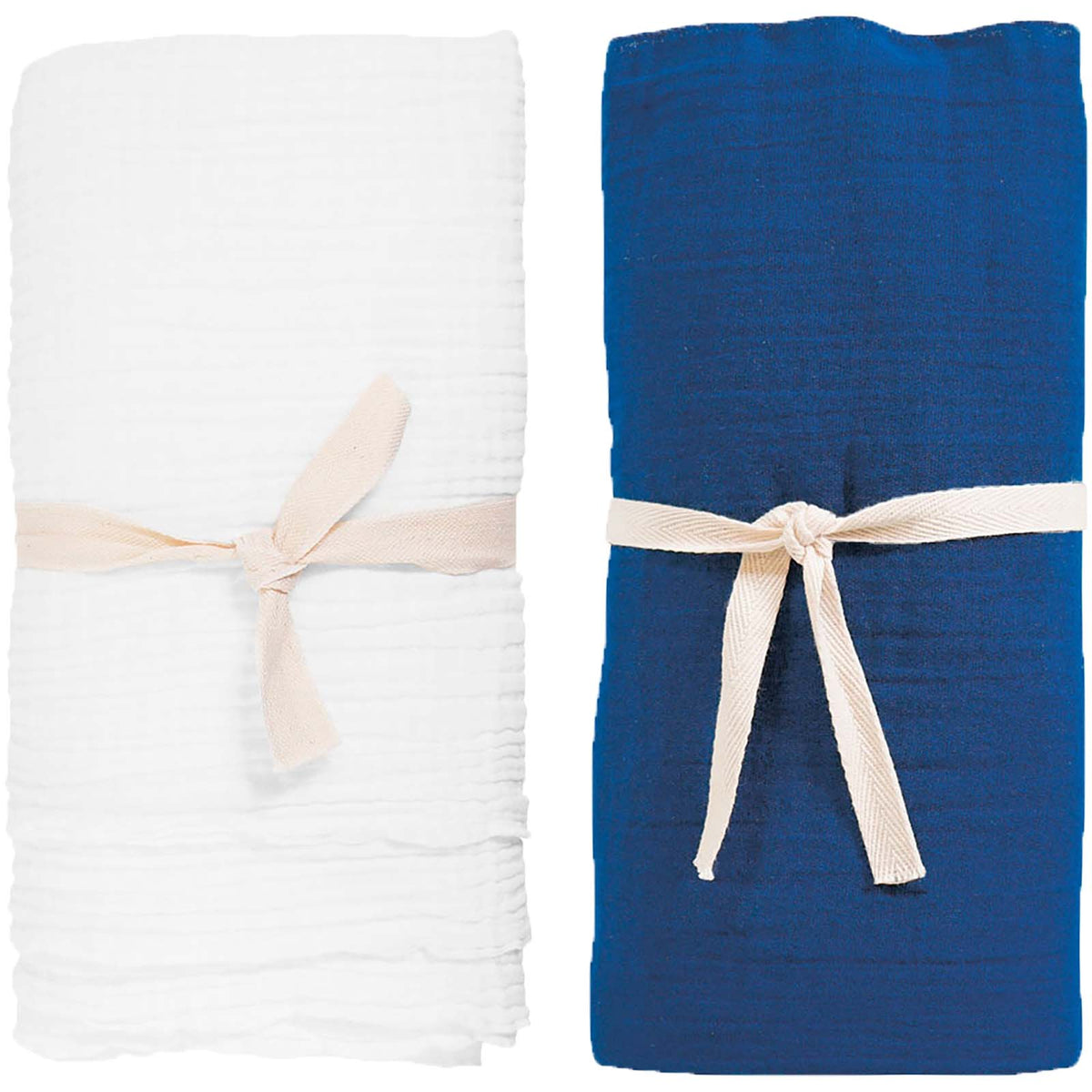 Scarfy 50 × 220 cm Schal aus Baumwolle – Weiss