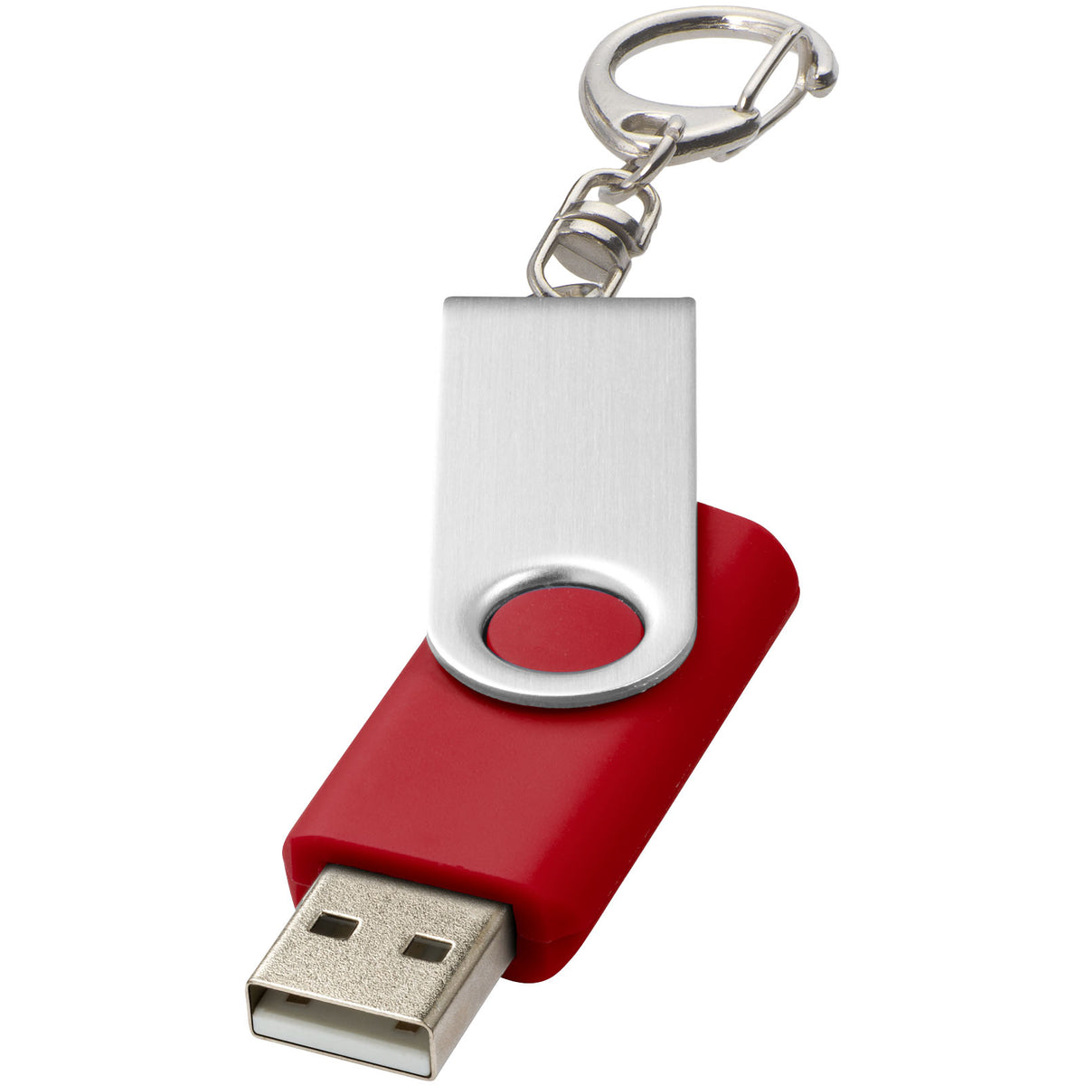 Rotate mit Schlüsselanhänger USB Stick – Rot