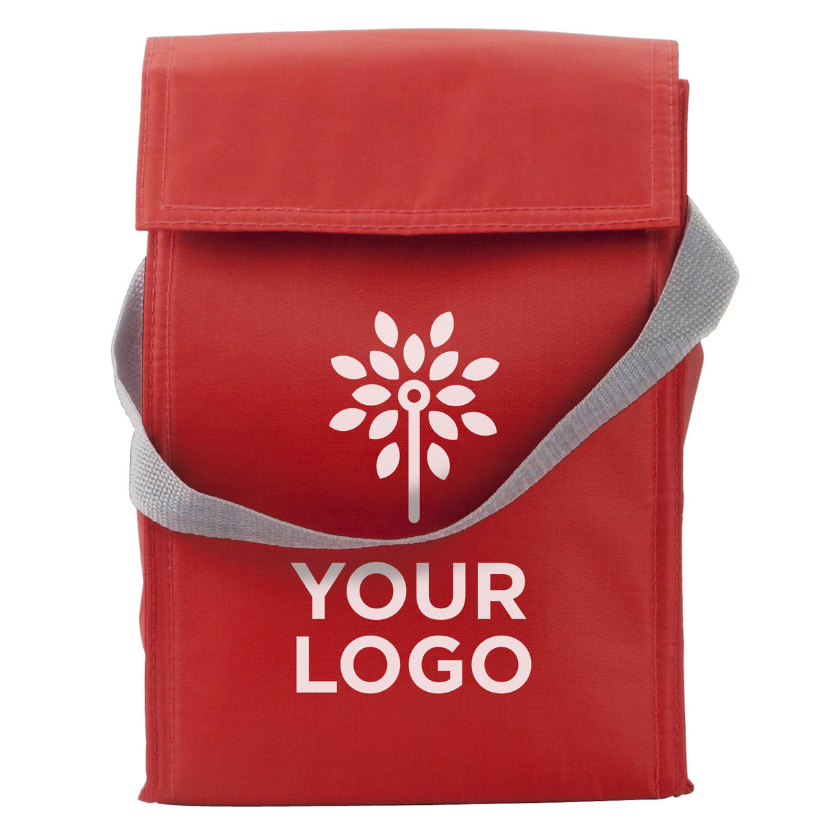 Kühltasche Sarah, Polyester 420D, Klettverschlussklappe