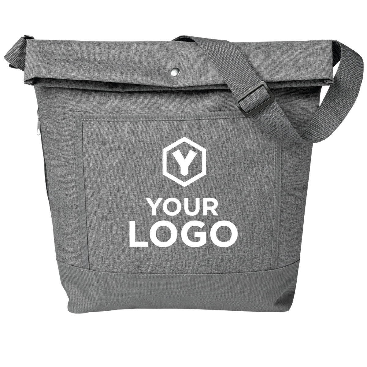Tragetasche Hekla, Polycanvas 600D, Grau