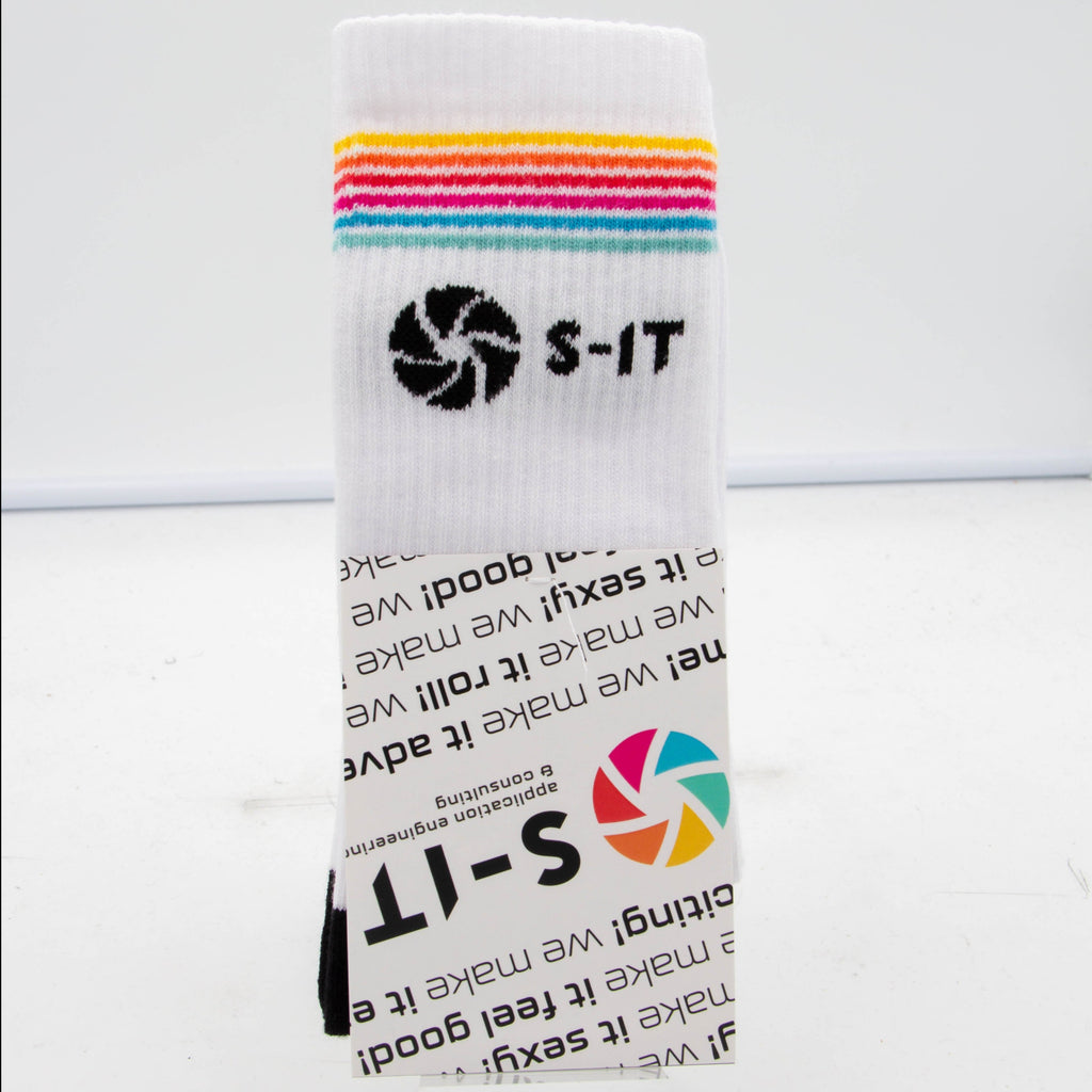Socken mit Beispieldruck