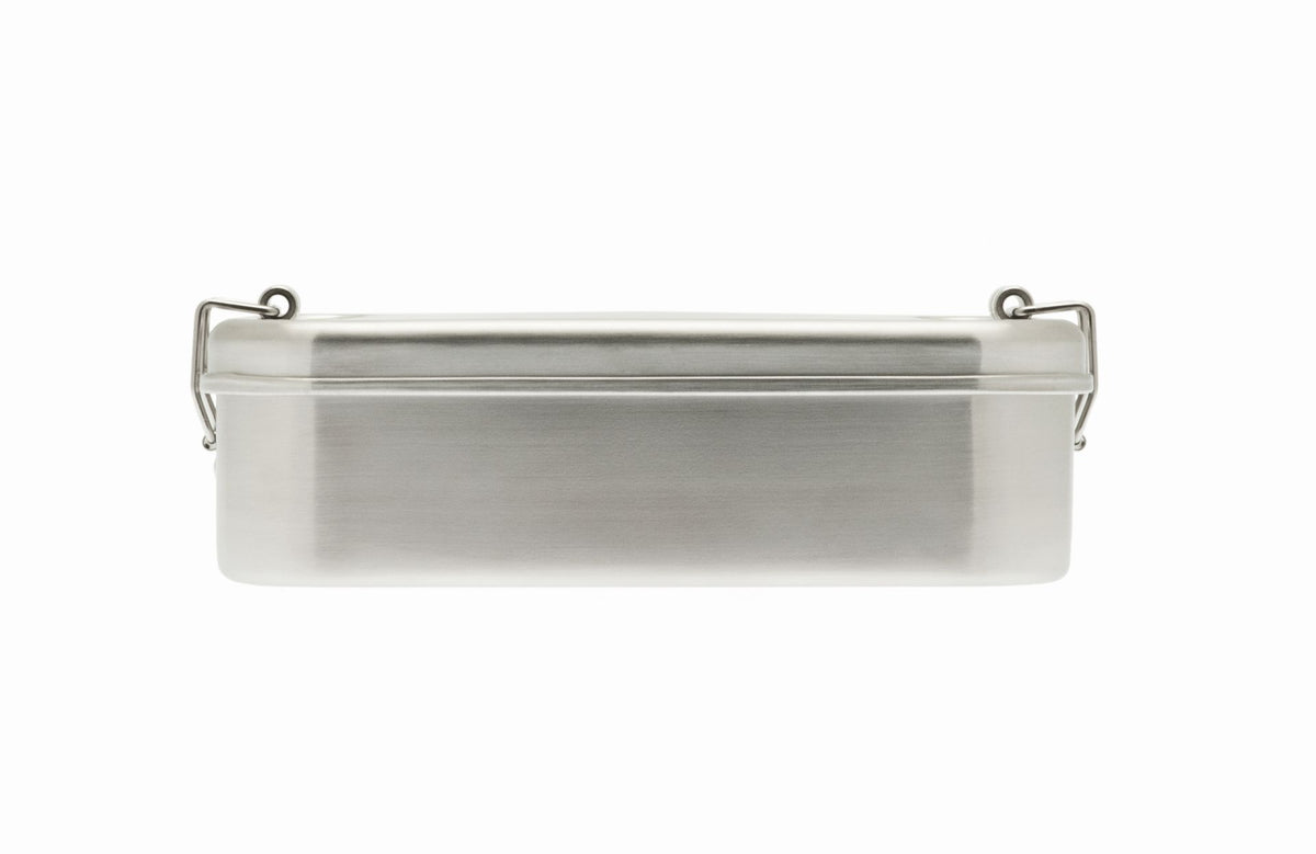 die Seite der Edelstahl Lunchbox