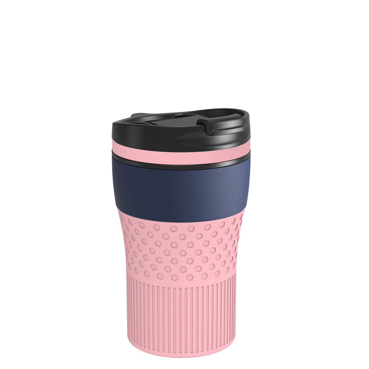 Becher: MNBE, Ring: hellmagenta, Hülle: hellmagenta