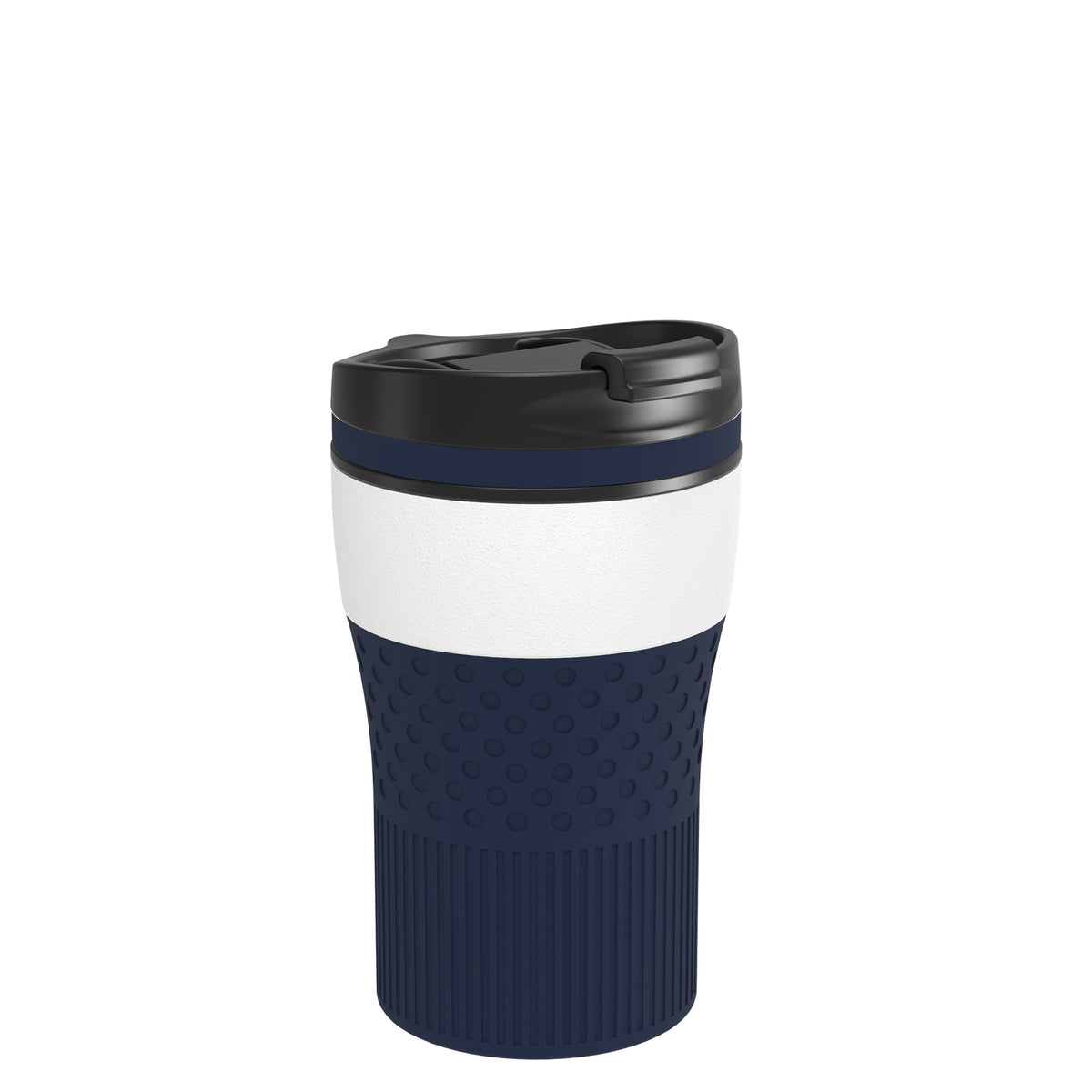 Becher: weiß, Ring: RNBE, Hülle: SNBE
