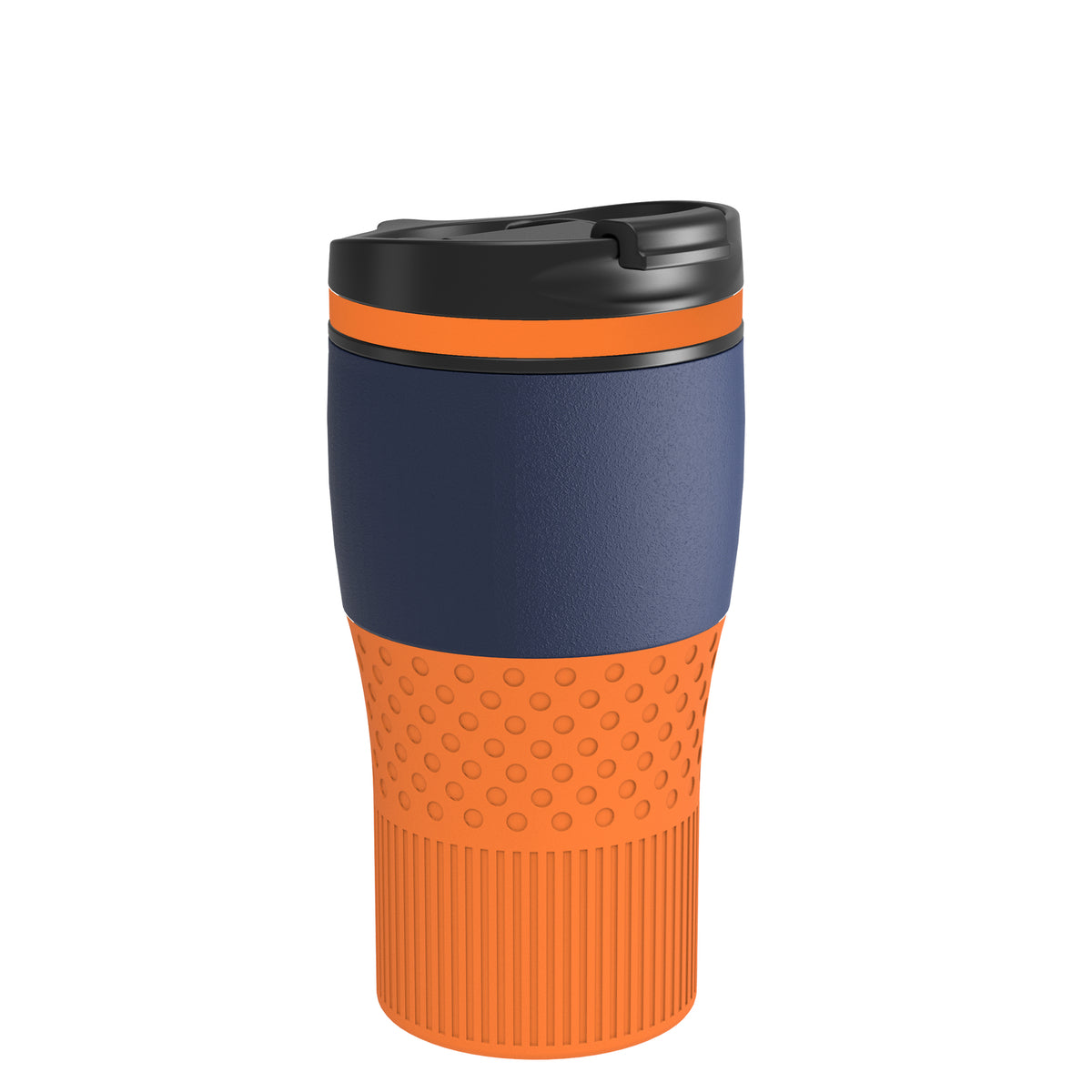Becher: MNBE, Ring: orange, Hülle: orange