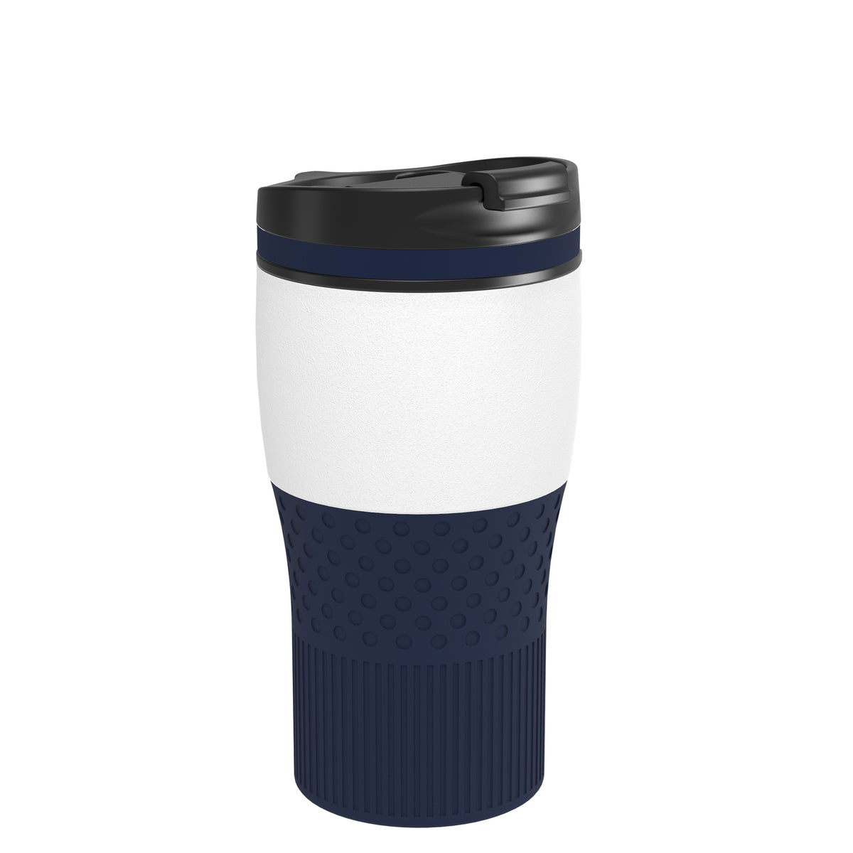 Becher: weiß, Ring: RNBE, Hülle: SNBE