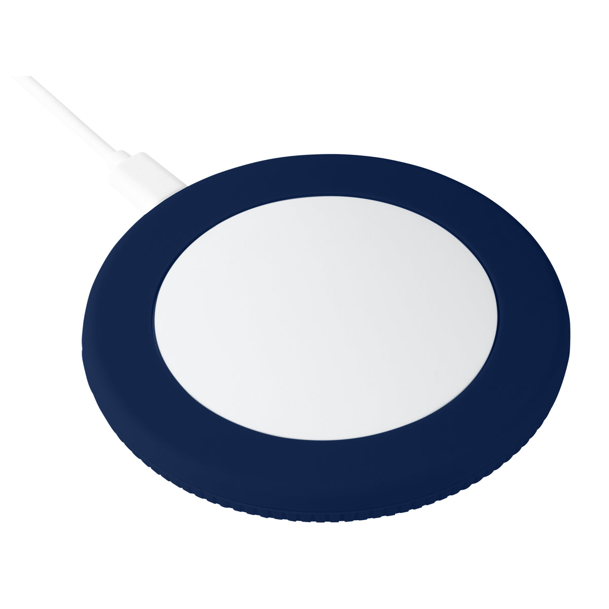 Ladegerät: weiß, Ring: dunkelblau