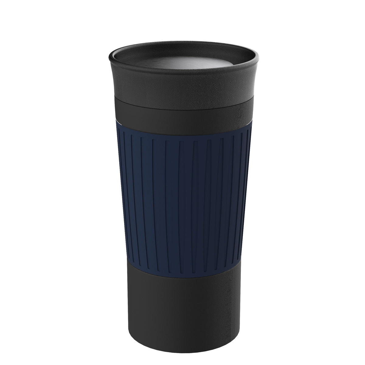 Becher: schwarz, Hülle: SNBE