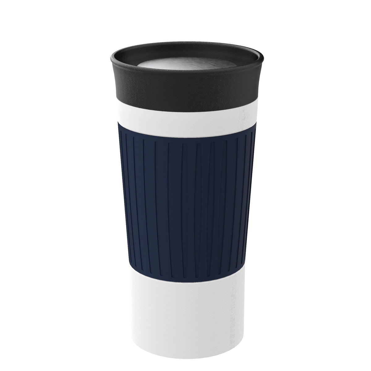 Becher: weiß, Hülle: SNBE