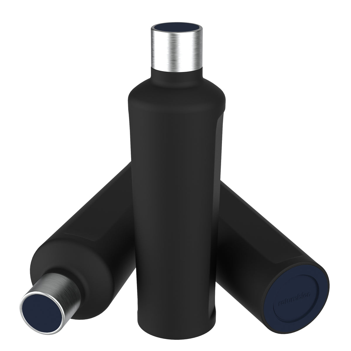 Flasche: schwarz, Deckel: PNBE, Boden: BNBE