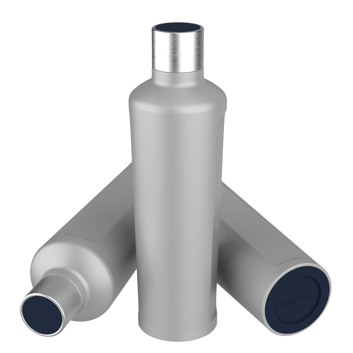 Flasche: silber, Deckel: PNBE, Boden: BNBE
