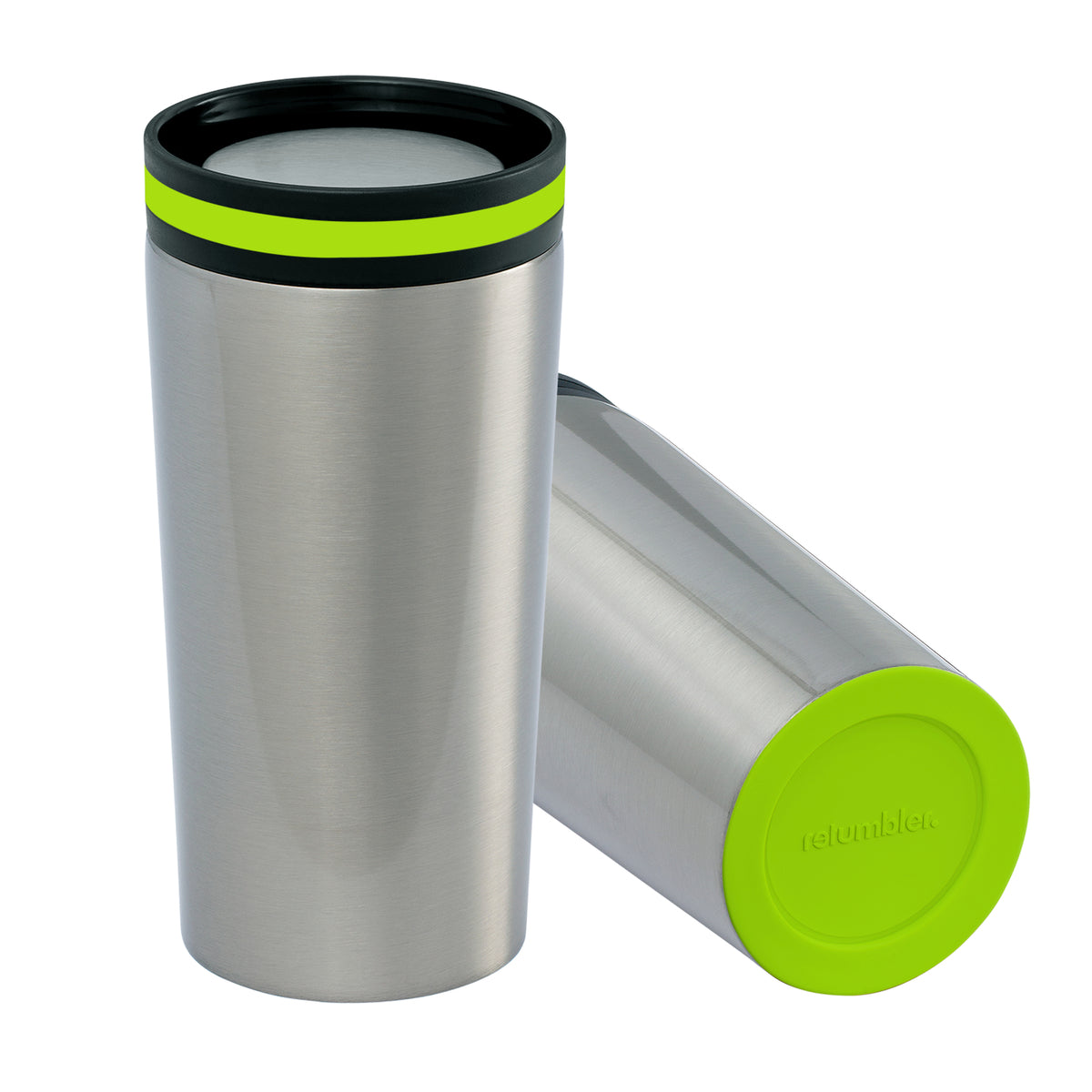 Becher: silber, Ring: hellgrün, Boden: hellgrün