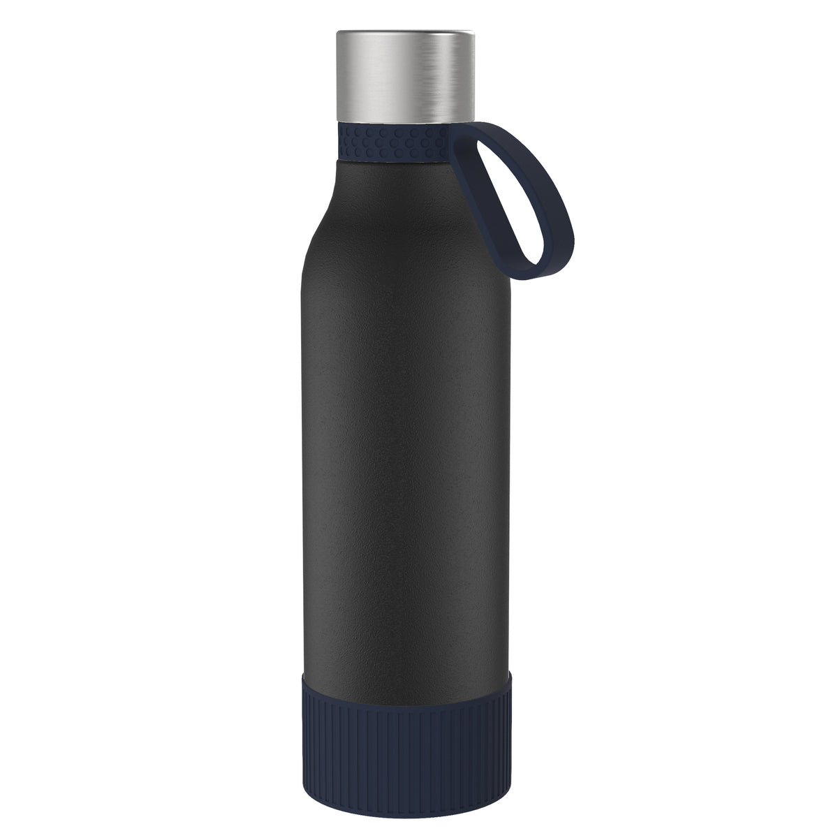 Flasche: schwarz, Ring: RNBE, Hülle: SNBE
