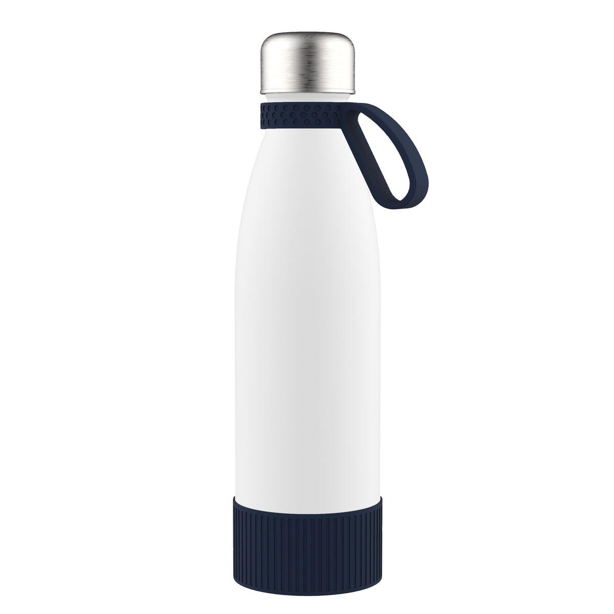 Flasche: weiß, Ring: RNBE, Hülle: SNBE