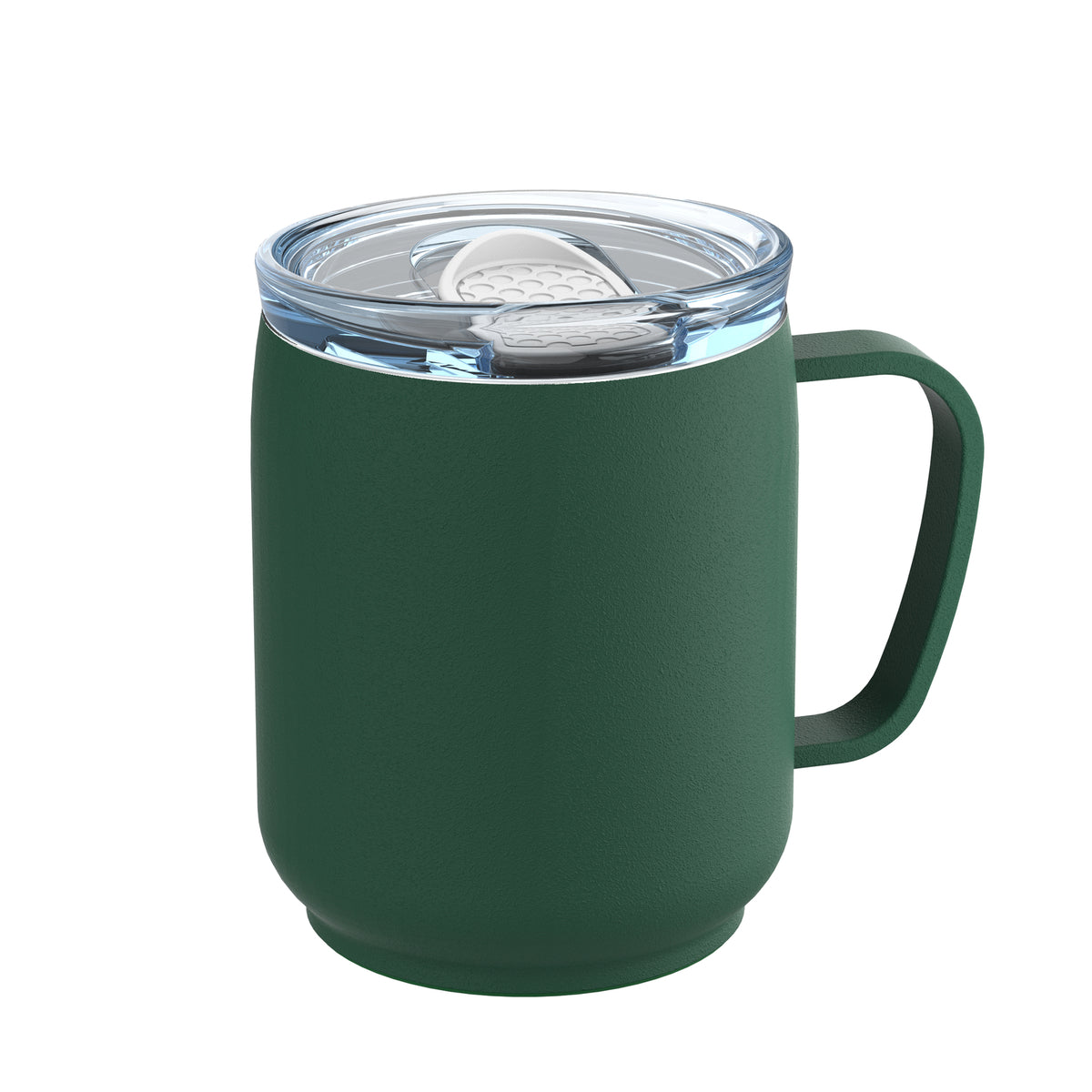 Becher: grün, Deckel: weiß (GN-PWE)