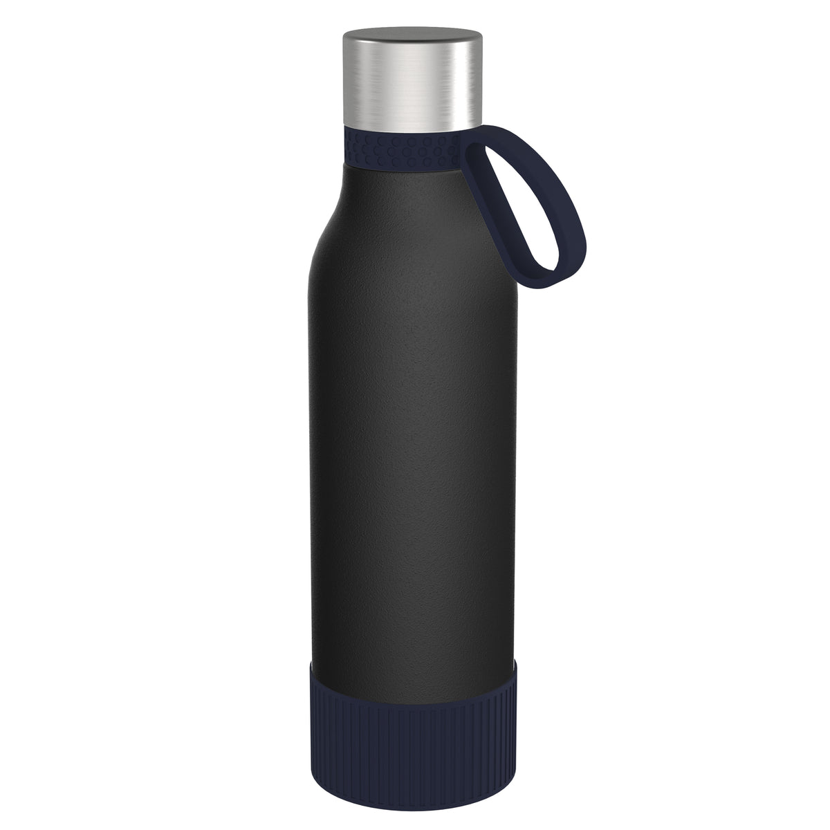 Flasche: schwarz, Ring: RNBE, Hülle: SNBE