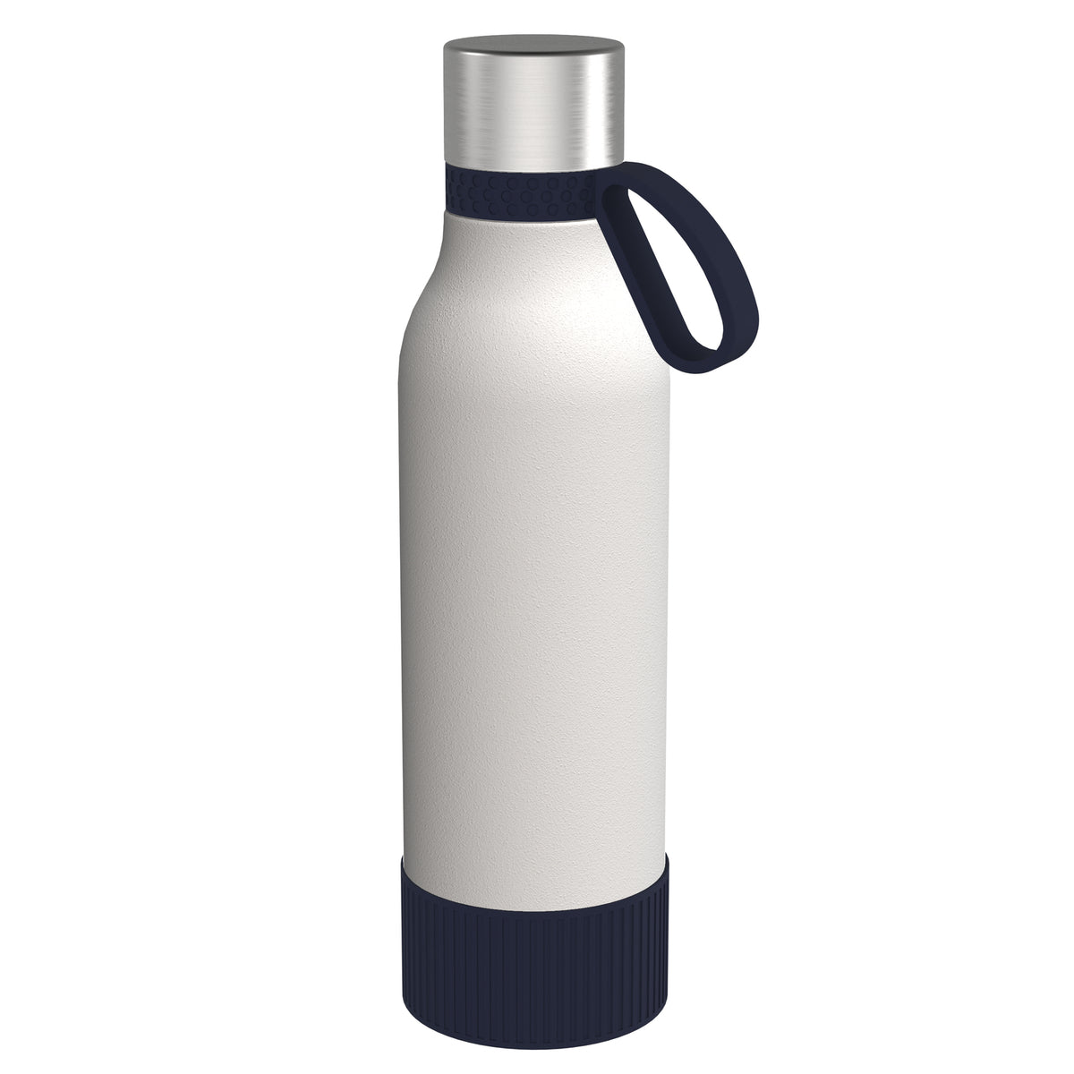 Flasche: weiß, Ring: RNBE, Hülle: SNBE