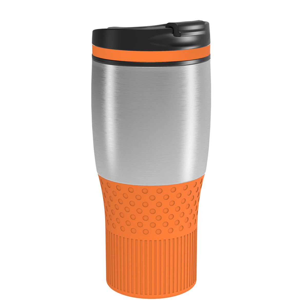 Becher: silber, Ring: orange, Hülle: orange