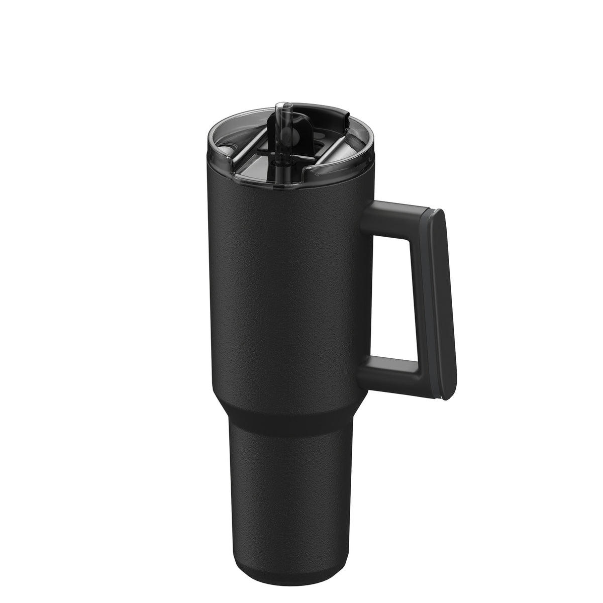Becher: schwarz, Ring: dunkelgrau