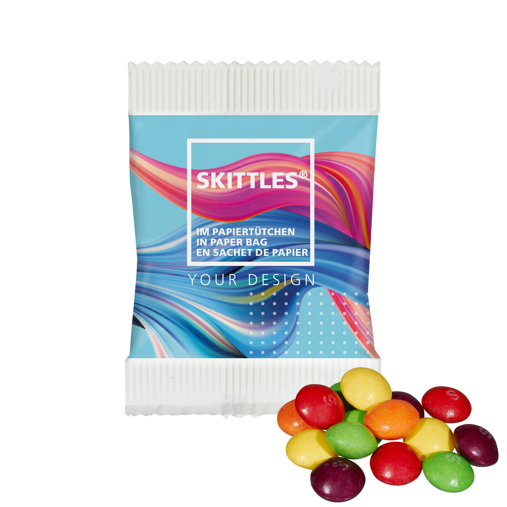 Skittles Frucht Kaubonbons im Papiertütchen