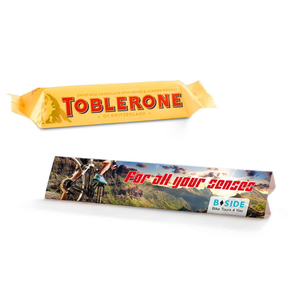 Toblerone mit Werbekartonage