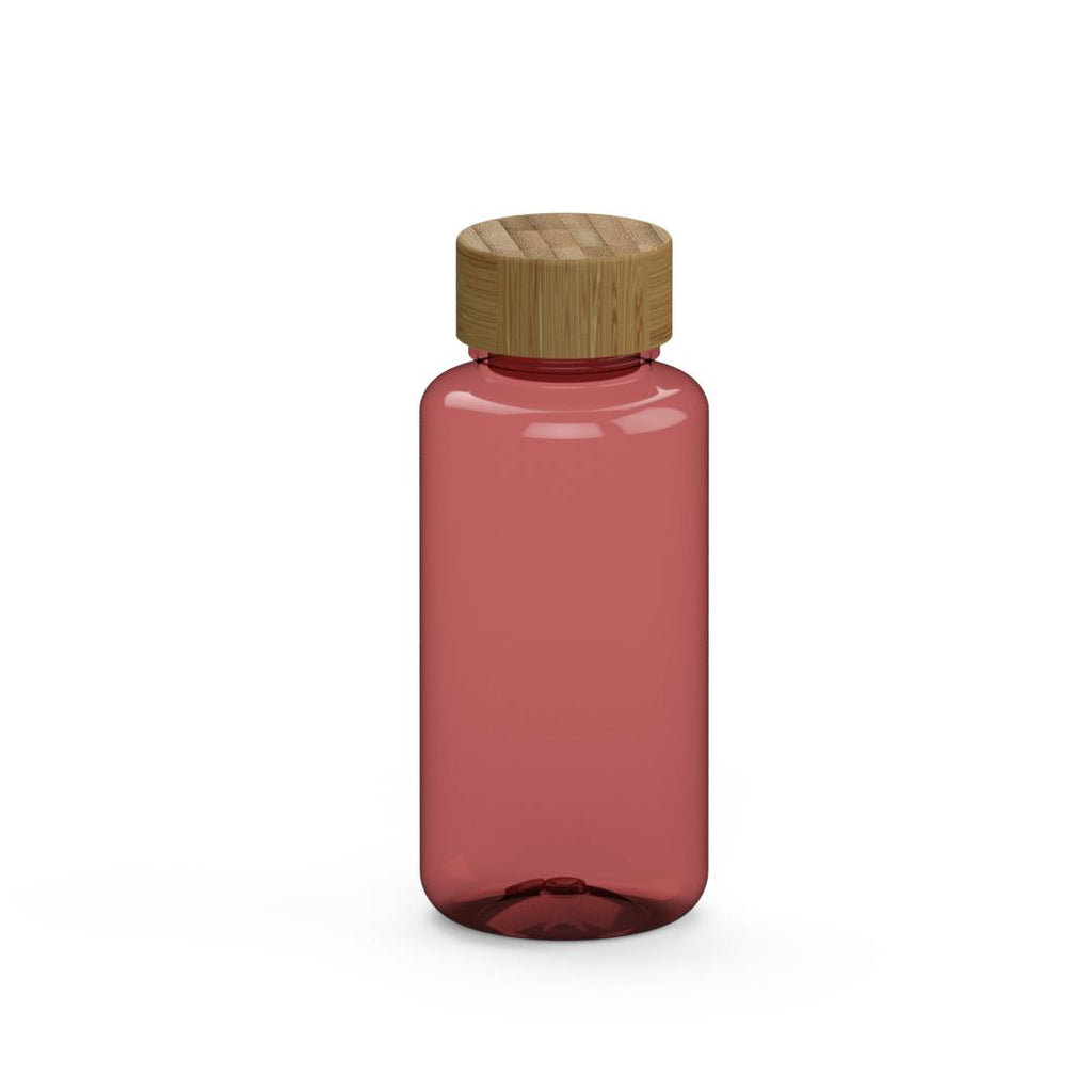 700ml Trinkflasche - transparent/rot
