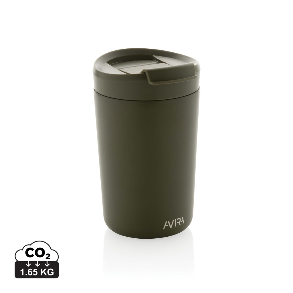 Avira Alya RCS recycelter Stainless-Steel Becher 300ml – grün