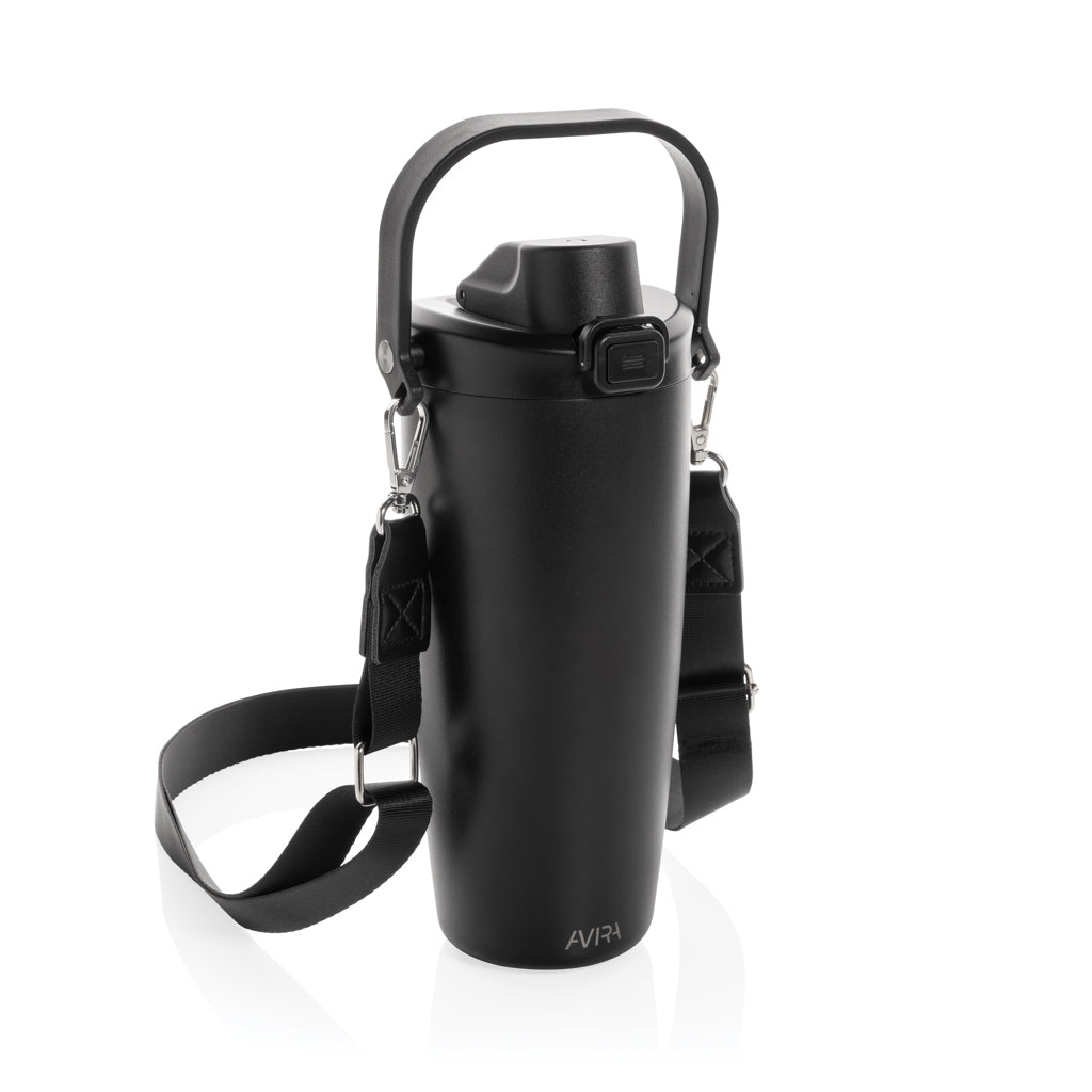 Avira Ayala Crossbody Duosip Becher aus RCS rec. Stahl – schwarz