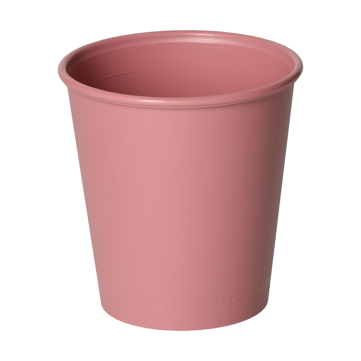 Becher „ToGo“, 0,2 l – Raffiniertes rot