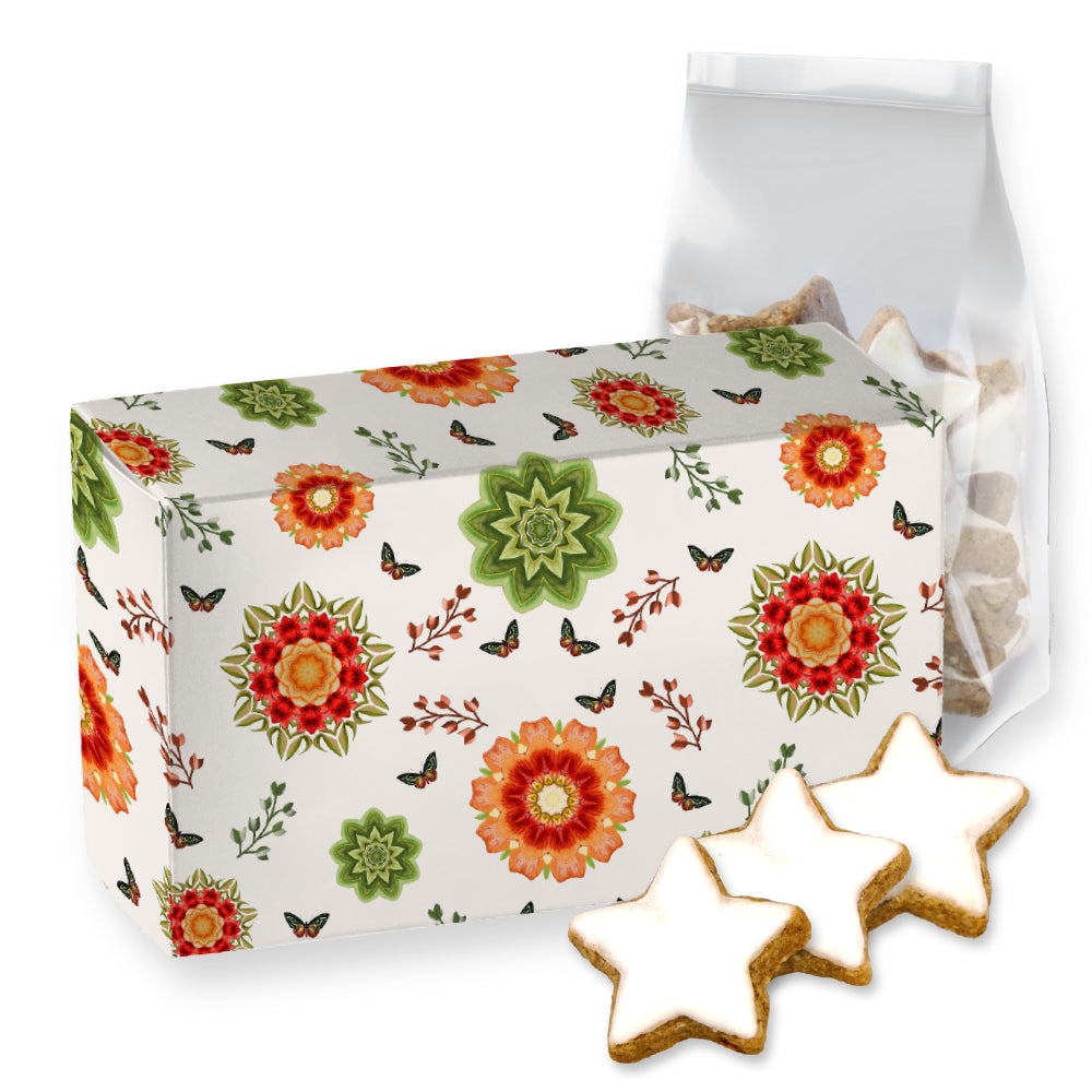Bio Weihnachtsgebäck in der Faltschachtel – Bio Zimtsterne, ca. 130 g