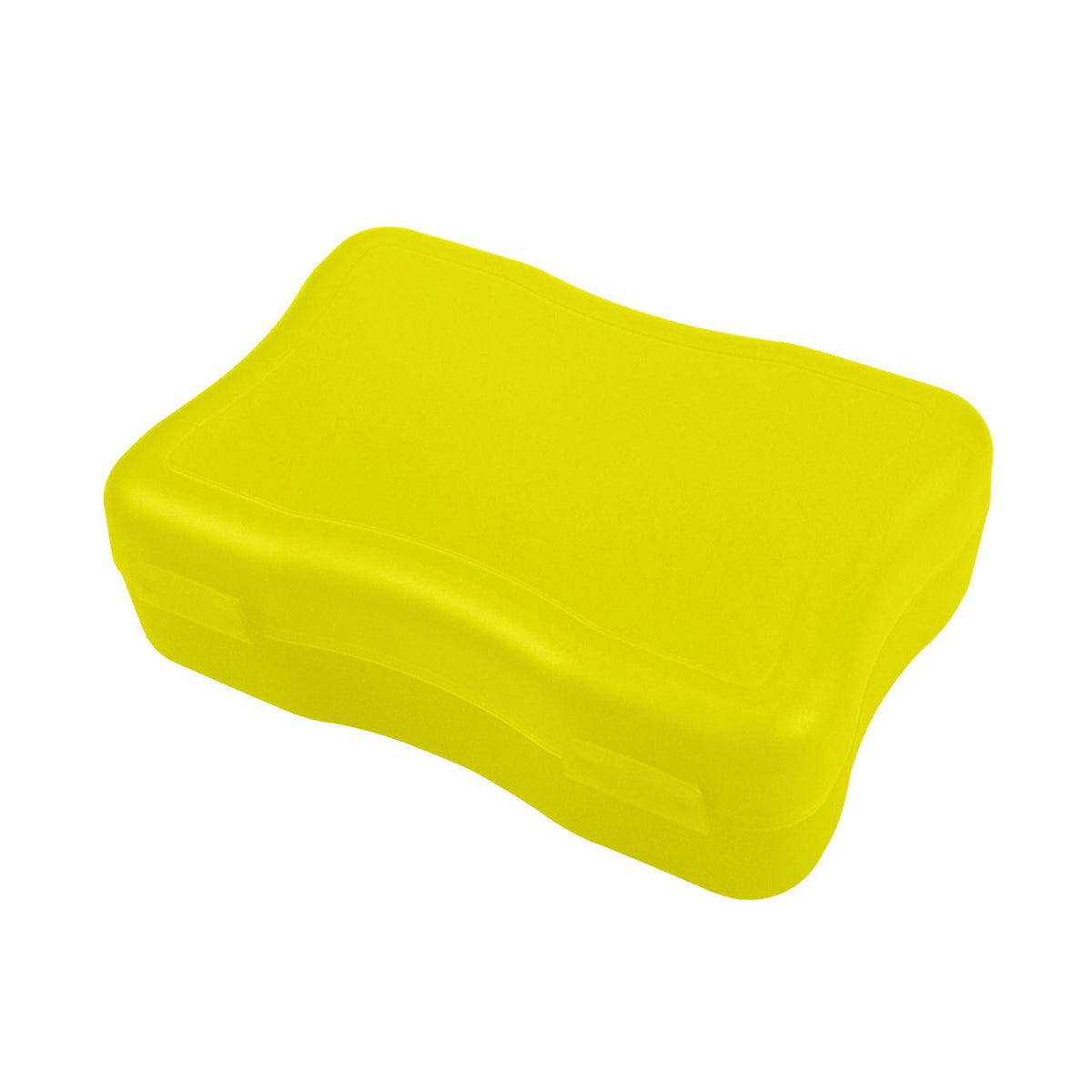 Brotzeitdose „Wave“, klein – Trend gelb