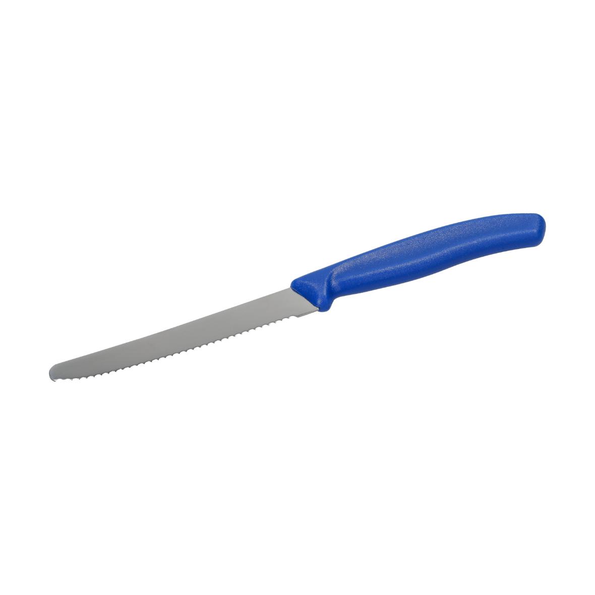 Brotzeitmesser „Vesper“ – Blau / Silber