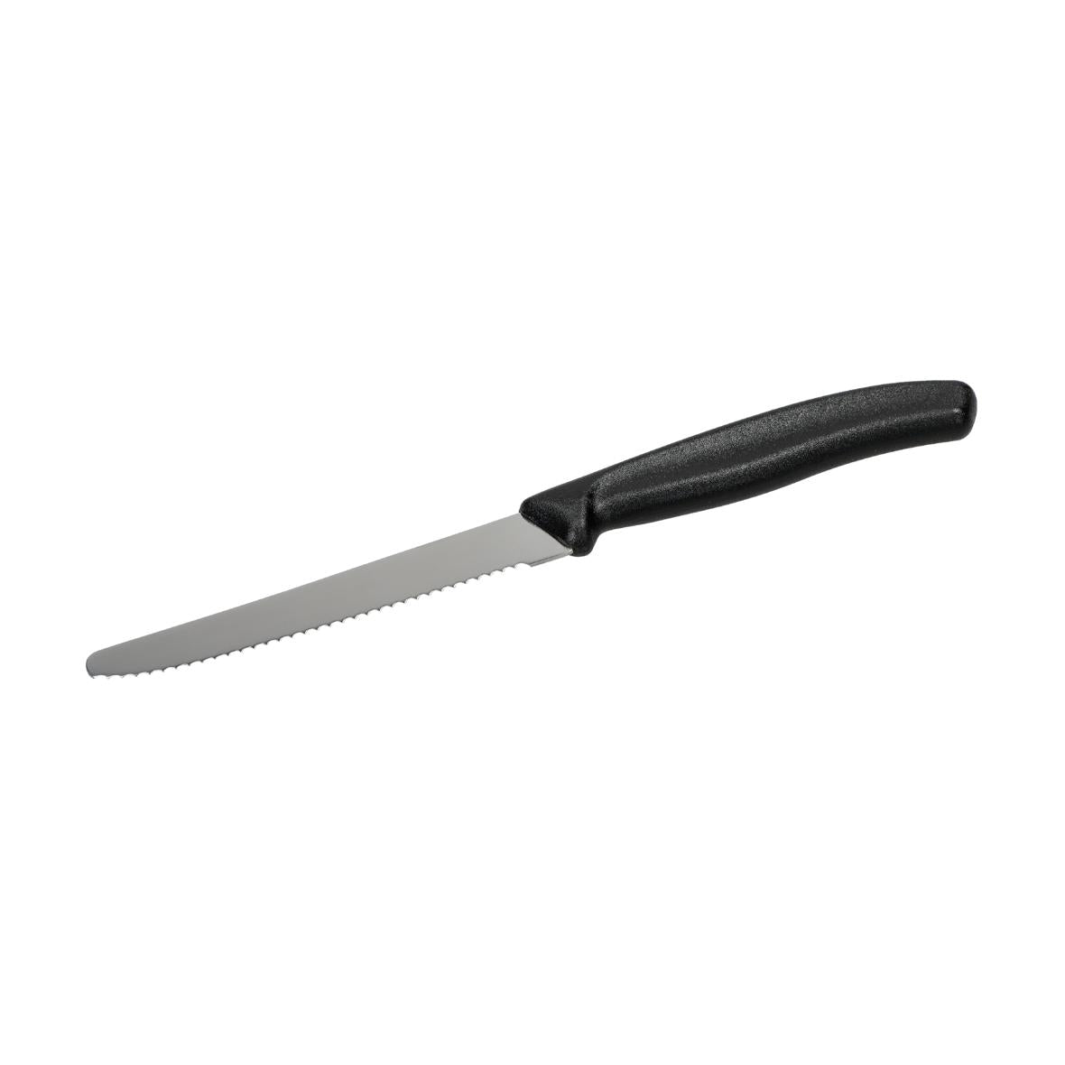 Brotzeitmesser „Vesper“ – Schwarz / Silber