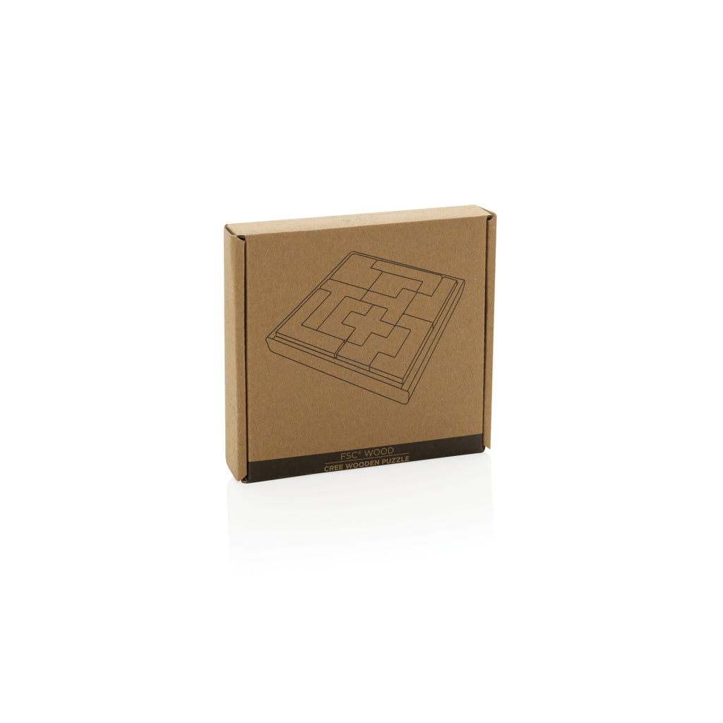 Cree Holz-Puzzle