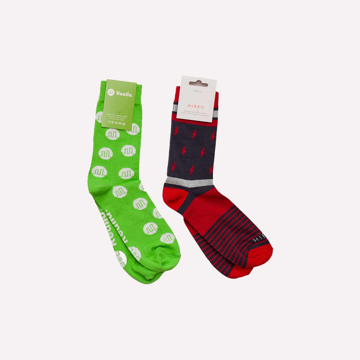 Ökotex Crew Logo Socke vollständig im eigenen Design und Logo