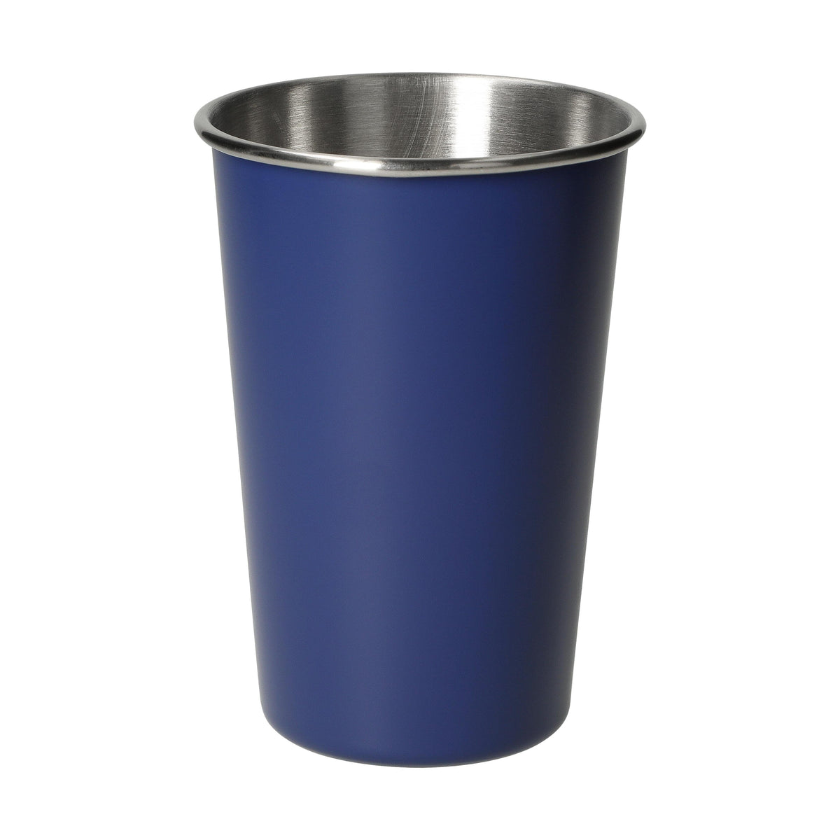 Edelstahlbecher „Metallo“, 500 ml – Blau