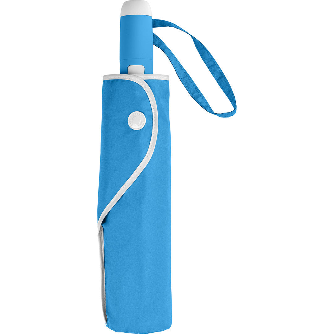 FARE AOC Taschenschirm Whiteline – Cyan