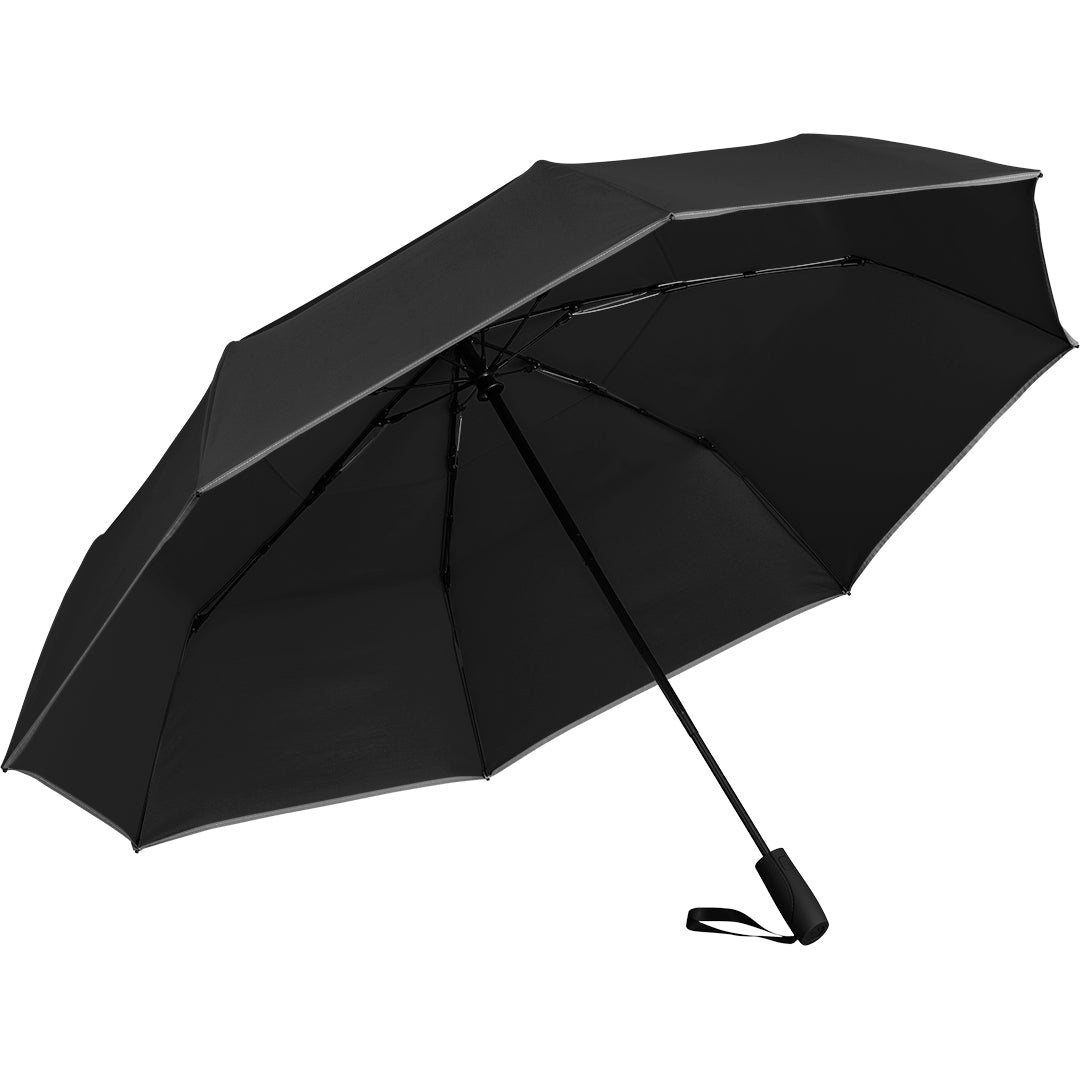 FARE Gäste Taschenschirm Jumbomagic Windfighter 2.0 – Schwarz wS