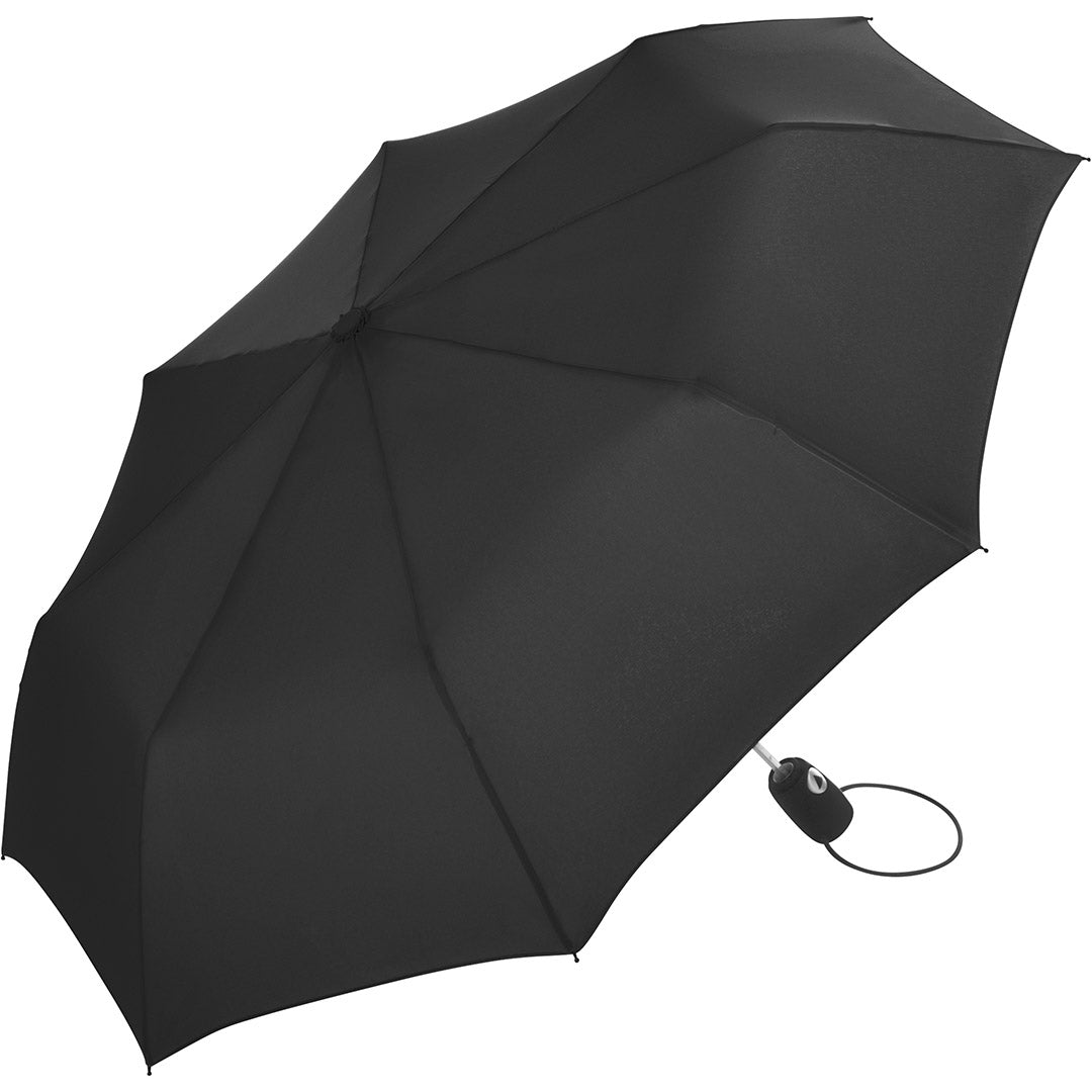 FARE Mini Taschenschirm AC mit Automatik – Schwarz