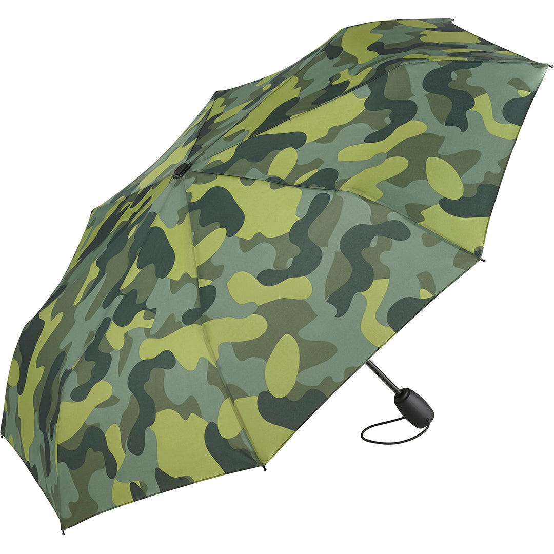 FARE Mini Taschenschirm AOC Camouflage – Oliv / Kombi