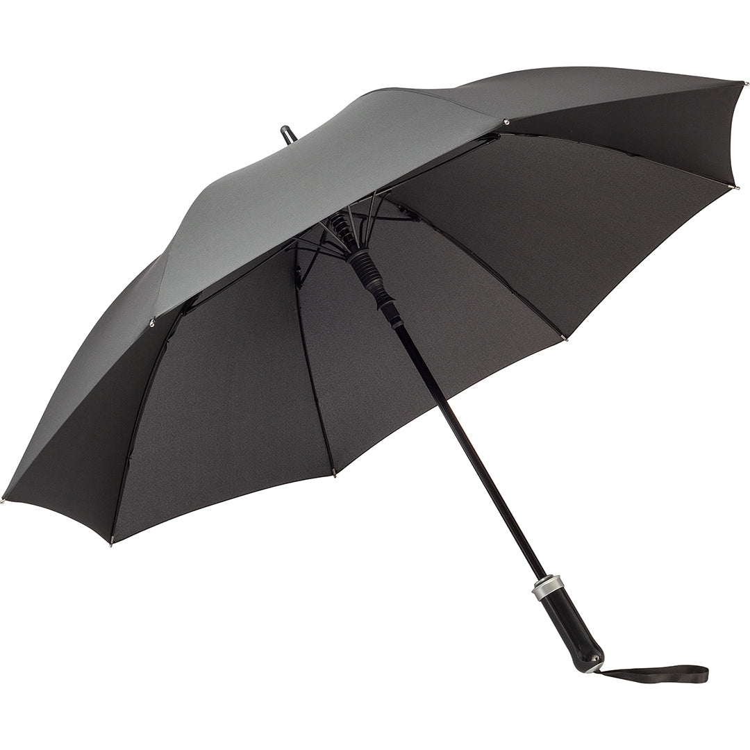 FARE RingOpener Midsize Stockschirm – Schwarz wS