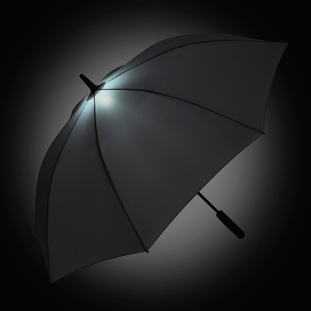 FARE Skylight Midsize Stockschirm mit LED Licht – Schwarz