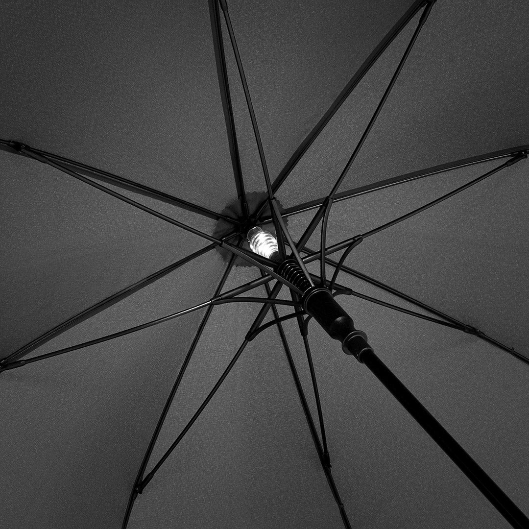 FARE Skylight Midsize Stockschirm mit LED Licht – Schwarz