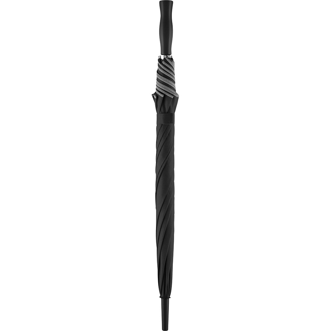 FARE Stockschirm AC mit Fiberglasstock – Schwarz